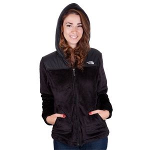 Women’s Black North Face Oso Jacket with Hood